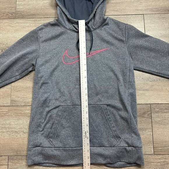 Nike hoodie sweatshirt pull-over Just do It size Small active hooded Dri-Fit - Picture 6 of 6